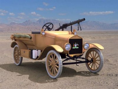  Model T 1917 Lcp,wwi Australian Army Car - 1:35e - Icm