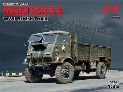  Model W.o.t.6,wwii British Truck - 1:35e - Icm