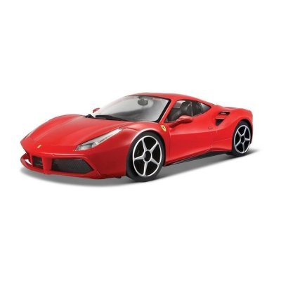 BBURAGO Mod&egrave;le r&eacute;duit ferrari race & play 1/24 : 488 gtb