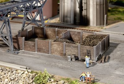 FALLER Mod&eacute;lisme Commerce Et Industrie Ho - Soutes &Agrave; Charbon-