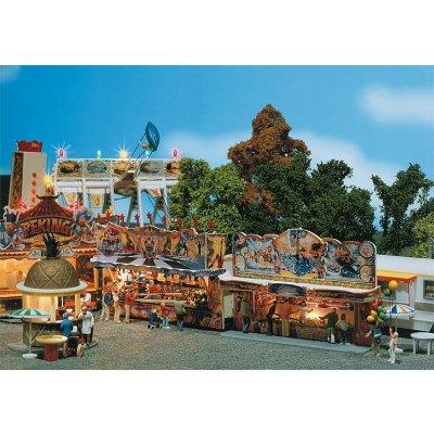 FALLER Mod&eacute;lisme F&ecirc;te Foraine Ho - 2 Stands Forains-