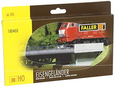 FALLER Mod&eacute;lisme HO : Accessoires de d&eacute;cor : Garde-fou en fer 