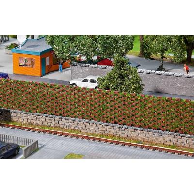 GENERIQUE Mod&eacute;lisme ho : accessoires de d&eacute;cor : paroi anti-bruit mur faller