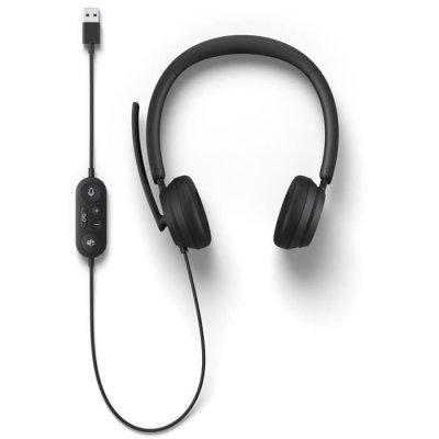 MICROSOFT Modern usb headset - casque filaire usb - noir