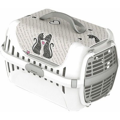 CHADOG MODERNA Cats in Love Pet Voyager Panier pour Chat 51 x 31 x 34 cm