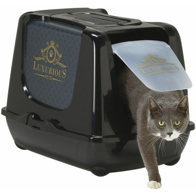 CHADOG Moderna Luxurious Maison de Toilette pour Chat 50 x 39,5 x 37,5 cm