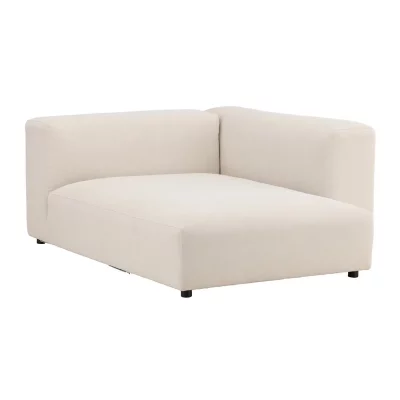 PARIS PRIX Module De Canap&eacute; Angle ""mavi"" 177cm Beige