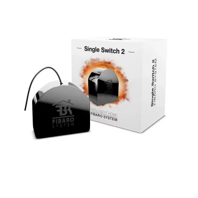 FIBARO Module encastrable z-wave plus 1 relais charge 8a - 