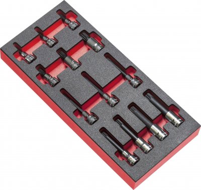 FACOM Modules 14 douilles tournevis 6 pans modules 14 douilles tournevis 6 pans 1 pi&egrave;ce(s) - 
