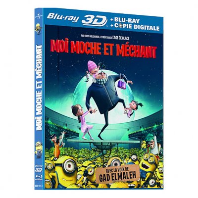 Moi, moche et m&eacute;chant - Blu-Ray - Version 3D