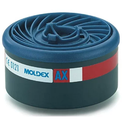 MOLDEX  9600 Filtre antigaz AX pour S&eacute;rie 7000/9000 Easy Lock 8 pi&egrave;ces
