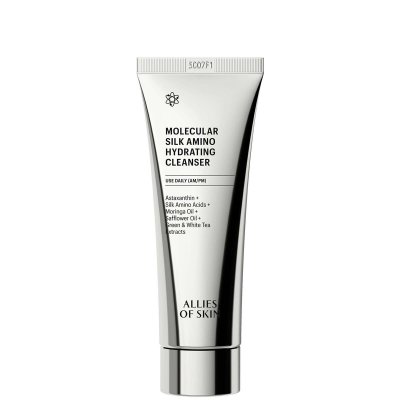 ALLIES OF SKIN Molecular Silk Amino Hydrating Cleanser - nettoyant hydratant visage