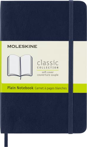 MOLESKINE  carnet blanc couverture souple saphir 8055002854726