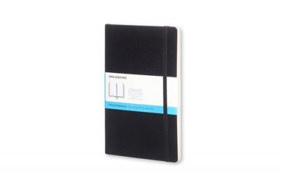 MOLESKINE  Notebook Quadretti Puntinato Large Black - Nero Soft