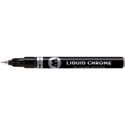 MOLOTOW  Marqueur &agrave; pompe liquide Chrom&eacute; Pointe 1 mm