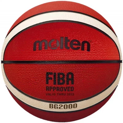 MOLTEN  B3G2000 Ballon de Basketball Orange/Ivoire 3