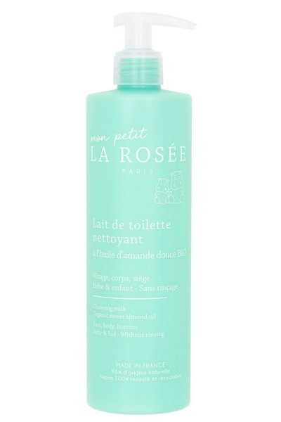 LA ROSEE Mon petit la ros&eacute;e lait de toilette nettoyant b&eacute;b&eacute; 400ml