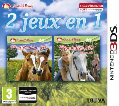 Mon Poulain 3d + Mon Haras 3d - Tous En Selle 3ds