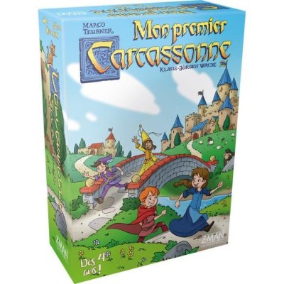 ASMODEE Mon premier carcassonne Bleu Asmod&eacute;e