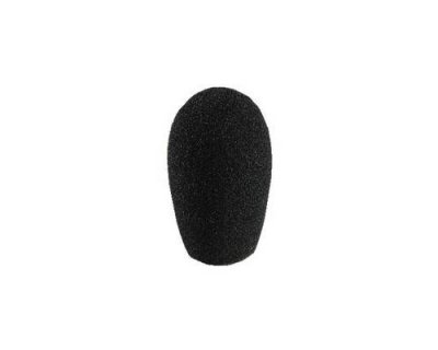 MONACOR  23.2580 Bonnette mousse pour microphone 30x51mm - noire