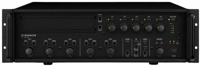 MONACOR  PA-1120 Amplificateur-Mixeur Public Adress 5 zones mono - Installation amplificateurs