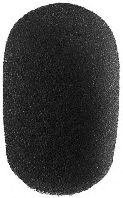 MONACOR  WS-300/SW Bonnette pour microphone Diam&egrave;tre:17 mm