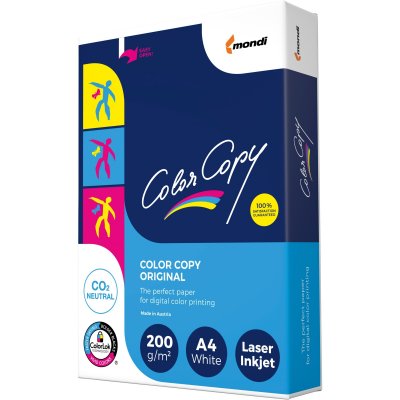 COLOR COPY Mondi  Millband A4 Paper 200g 250 Units Bleu