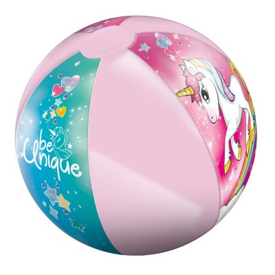  Mondo ballon de plage licorne 50 cm rose