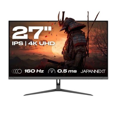JAPANNEXT Moniteur de jeu  Jn-ips27g1632uf 27 pouces, double mode, IPS, 4K/FHD, 160 Hz/320 Hz, 0,5 ms