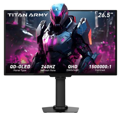 TITAN ARMY Moniteur de jeu  G2785S Flata 16:9 QD-OLED QHD 240 Hz