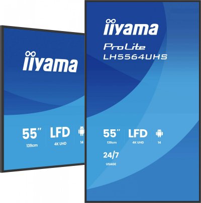 IIYAMA Moniteur -  - ProLite LH5564UHS-B1AG