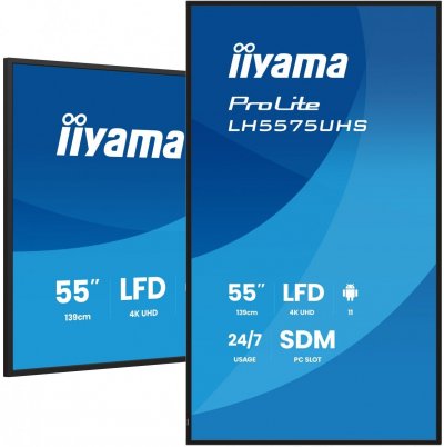 IIYAMA Moniteur -  - ProLite LH5575UHS-B2AG