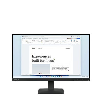 LENOVO Moniteur  L24-4e 60,5 cm 1920 x 1080 Full HD LCD 6 ms Noir