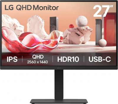 LG Moniteur  27"" 2560x1440 100Hz IPS LED avec USB-Hub et Haut-parleurs