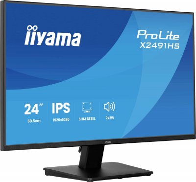 IIYAMA Moniteur PC  ProLite X2491HS-B1 23,8 IPS Full HD 120 Hz 1 ms Noir - Neuf