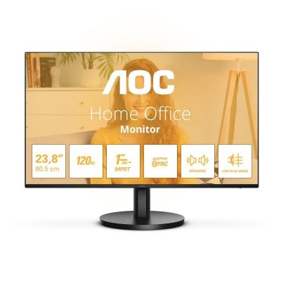 AOC Monitor  24B3QA2 24"" FHD 120Hz IPS Adaptive Sync Noir