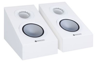 MONITOR AUDIO  Argent AMS 7G Enceinte compatible Dolby Atmos, Blanc satin&eacute;