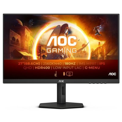 AOC Monitor gaming  q27g4x 4k ultra hd 27 180 hz 4038986181389