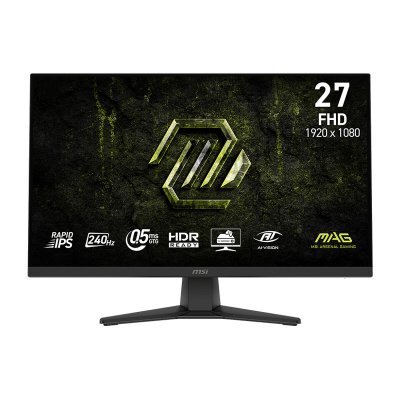 MSI Monitor  MAG 272F X24 27 FHD 240Hz Rapid IPS HDR Adaptive-Sync AI Vision Antirreflejo