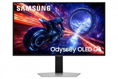 SAMSUNG Monitor  27"" Odyssey G6 G60SF QHD 500Hz OLED Silver