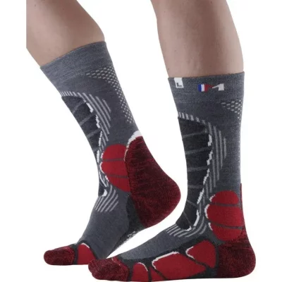 MONNET  - Trek Light - Chaussettes randonn&eacute;e Red - 41 - 42