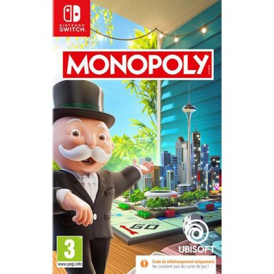 UBISOFT Monopoly 2024 - Jeu Nintendo Switch - Code in a Box - Neuf