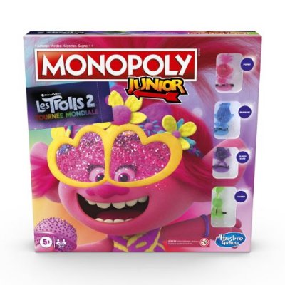 HASBRO GAMING Monopoly Junior Trolls 