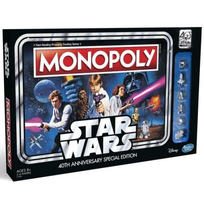HASBRO Monopoly Star Wars 40 Ans