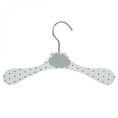  Monsieur B&eacute;b&eacute; - Lot de 20 cintres en bois 28 cm pour b&eacute;b&eacute;, enfant avec crochet pivotant - 4 mod&egrave;les