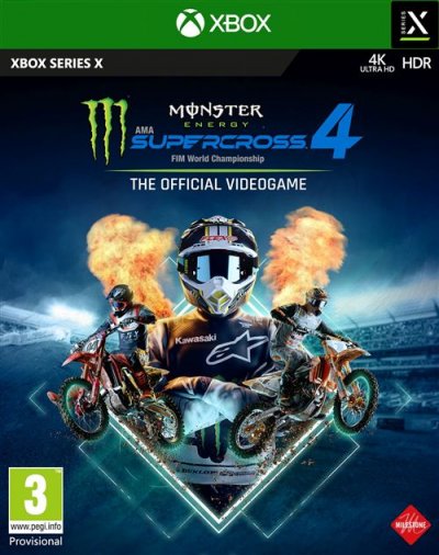 Monster Energy Supercross 4 Xbox Series