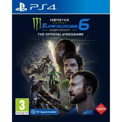 Monster Energy Supercross 6 : The Official Videogame PlayStation 4