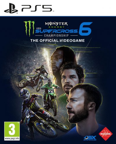 Monster Energy Supercross 6 The Official Videogame PS5 
