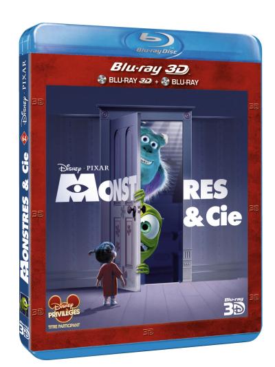 Monstres et Cie - Combo Blu-Ray 3D 