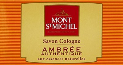 MONT ST MICHEL  savon cologne solide - ambr&eacute;e authentique - 125 g